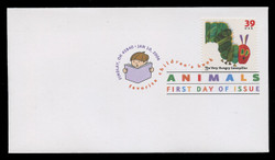 U.S. Scott #3987-94, 2006 39c Children's Book Animals SET of 8 First Day Covers.  Digital Colorized Postmarks