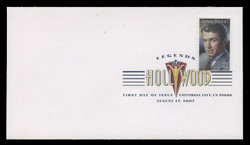 U.S. Scott #4197, 2007 41c Legends of Hollywood - James Stewart First Day Cover.  Digital Colorized Postmark