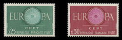 FRANCE Scott #  970-1, 1960 EUROPA (Set of 2)