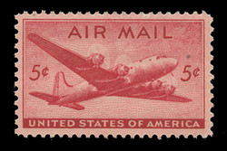 U.S. Scott # C  32, 1946 5c DC-4 Skymaster