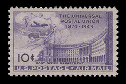 U.S. Scott # C  42, 1949 10c Post Office Department Building