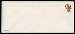 U.N.N.Y. Scott # U  7L, 1985 22c Bouquet of Ribbons - Mint Envelope, Only exists Large Size