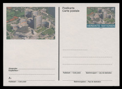 U.N.VIEN Scott # UX  7, 1993 6s Donaupark, Vienna - Mint Postal Card