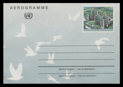 United Nations Vienna SC # UC1 Letter Sheets Postally Unused. 