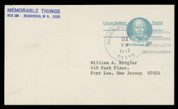 U.S. Scott # UX  70, 1976 9c Caesar Rodney - Patriot Series - Used Postal Card