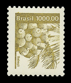 BRAZIL Scott # 1940, 1984 1000cr Babacu