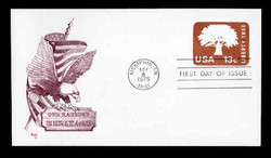 U.S. Scott #U576 13c Liberty Tree Envelope First Day Cover.  MARG cachet.