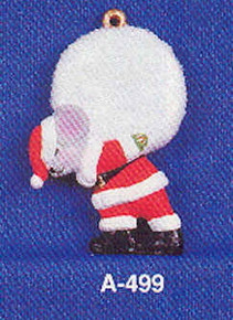 A-499 Santa Mouse with Snowball