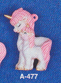 A-477 Standing Mama / Baby Unicorn