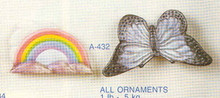 A-432 Magnets - Rainbow / Butterfly