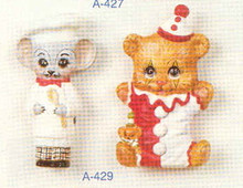 A-429 Magnets- Bear / Mouse