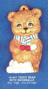 A-421 Teddy Bear w/ Snowballs