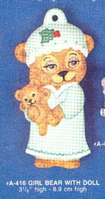 A-416 Girl Bear w/ Doll