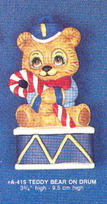 A-415 Teddy Bear on Drum