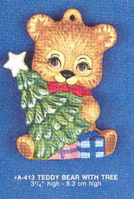 A-413 Teddy Bear w/ Tree