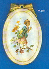 A-395 Oval Picture Frame