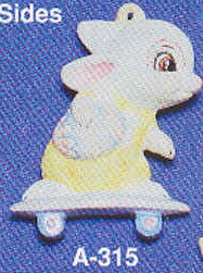A-315 Bunny with Skate Board