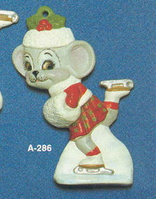 A-286 Girl Mouse Ice Skater