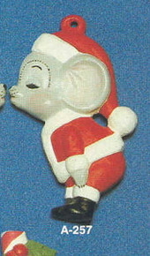 A-257 Kissing Santa Mouse