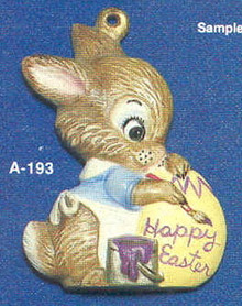 A-193 Boy Bunny w/Egg
