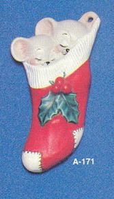 A-171 Two Mice in sock
