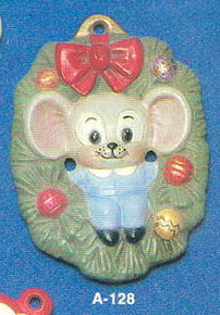 A-128 Mouse in Wreath A-128
