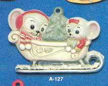 A-127 Mouse in Sleigh