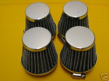 4 POD FILTERS 54MM XS1100 CB1100F GS1000 GS1100 FJ1200