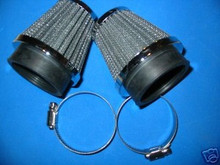 2 POD FILTERS 42MM KZ440 RD250 RD350 RD400