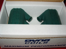new DYNA 3 OHM COIL SET (2 DUAL POST GREEN COILS) DYNATEK