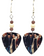 U2 Music Group Guitar Pick Earrings, Handmade in the USA