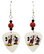 Mickey and Minnie Mouse Guitar Pick Earrings, Handmade in the USA