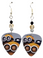 Minions from Despicable Me Movie Guitar Pick Earrings, Handmade in the USA