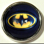 Batman Symbol Snap Jewelry Charm, 18mm