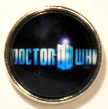 Dr. Doctor Who Snap Jewelry Charm, 18mm