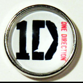 1D One Direction Music Group Snap Jewelry Charm, 18mm