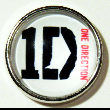 1D One Direction Music Group Snap Jewelry Charm, 18mm
