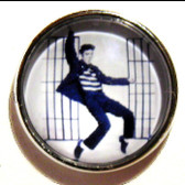 Elvis Presley Jailhouse Rock Snap Jewelry Charm, 18mm