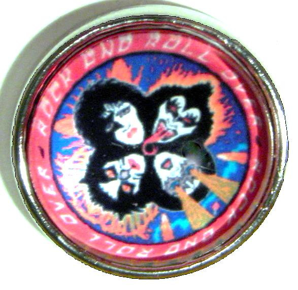 KISS Rock Band Snap Jewelry Charm, 18mm