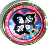 KISS Rock Band Snap Jewelry Charm, 18mm