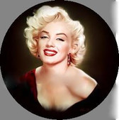 Marilyn Monroe Smiling Snap Jewelry Charm, 18mm