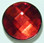 Solid Red Faceted Gem Snap Jewelry Charm, 20mm