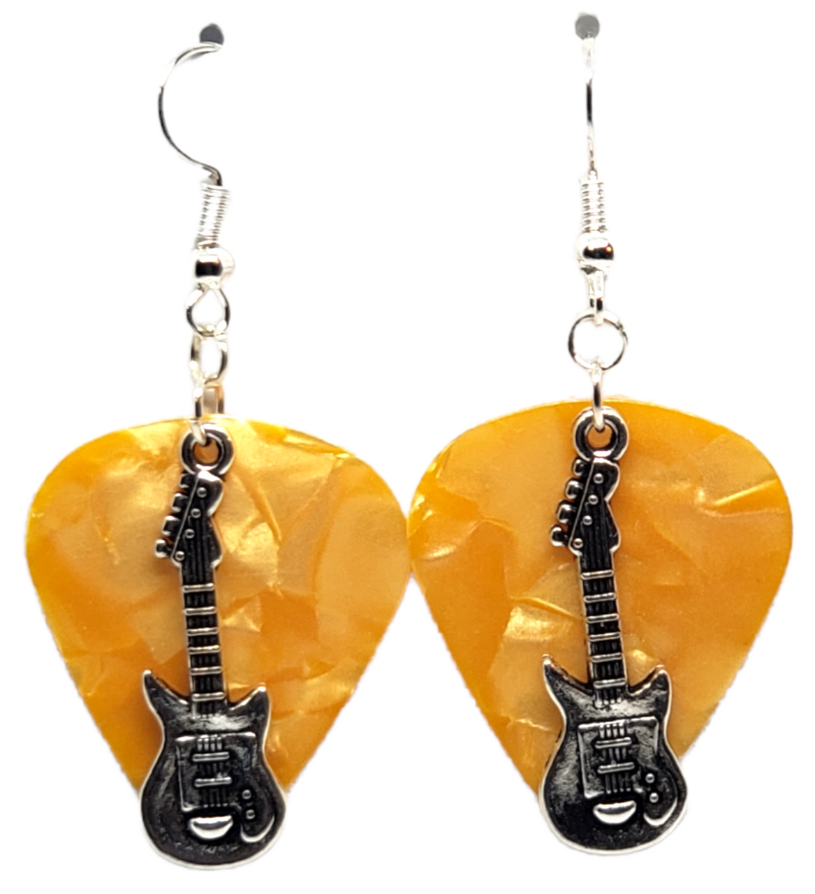 Details about   Tigger Charm Guitar Pick Earrings Pick Your Color 