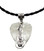 Electric Guitar Charm on Guitar Pick Necklace