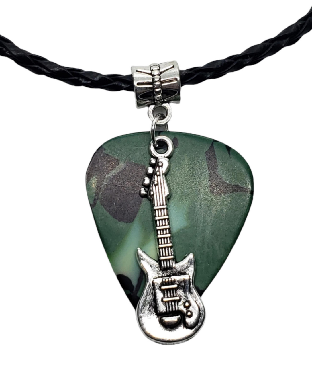 【mahagrid】24FW★ BROKEN GUITAR NECKLACE Electric Guitar Pendant — earthbeat designs, Unique Handmade