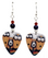 Minions from Despicable Me Movie Guitar Pick Earrings, Handmade in the USA