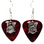 Drums Drum Set Charm on Guitar Pick Earrings, Handmade in USA