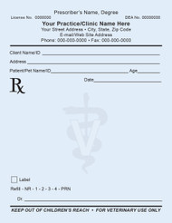 veterinary prescription pads positive impressions dr prescription pads