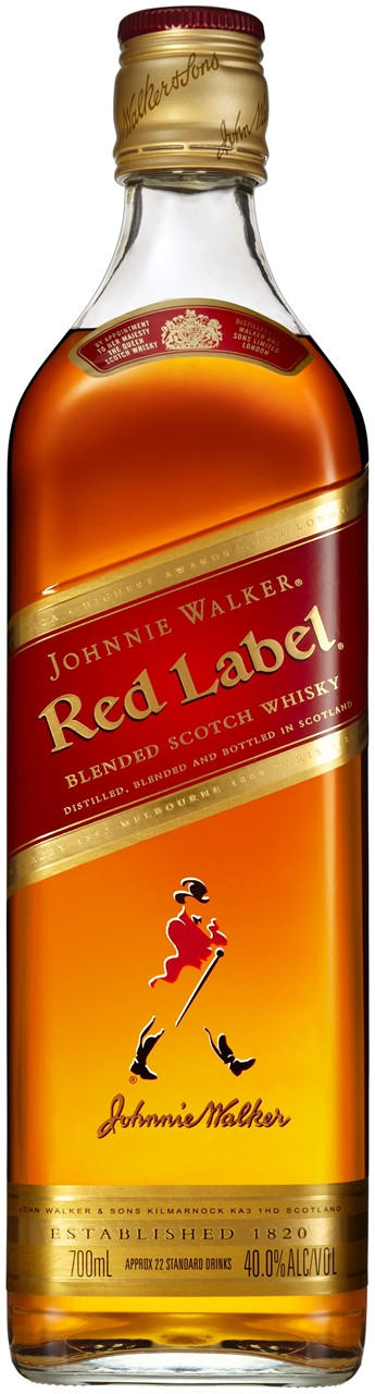 Johnnie Walker Red Label 700ml Ourcellar Com Au