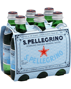 San Pellegrino Sparkling Mineral Water 24 x 250ml Bottles